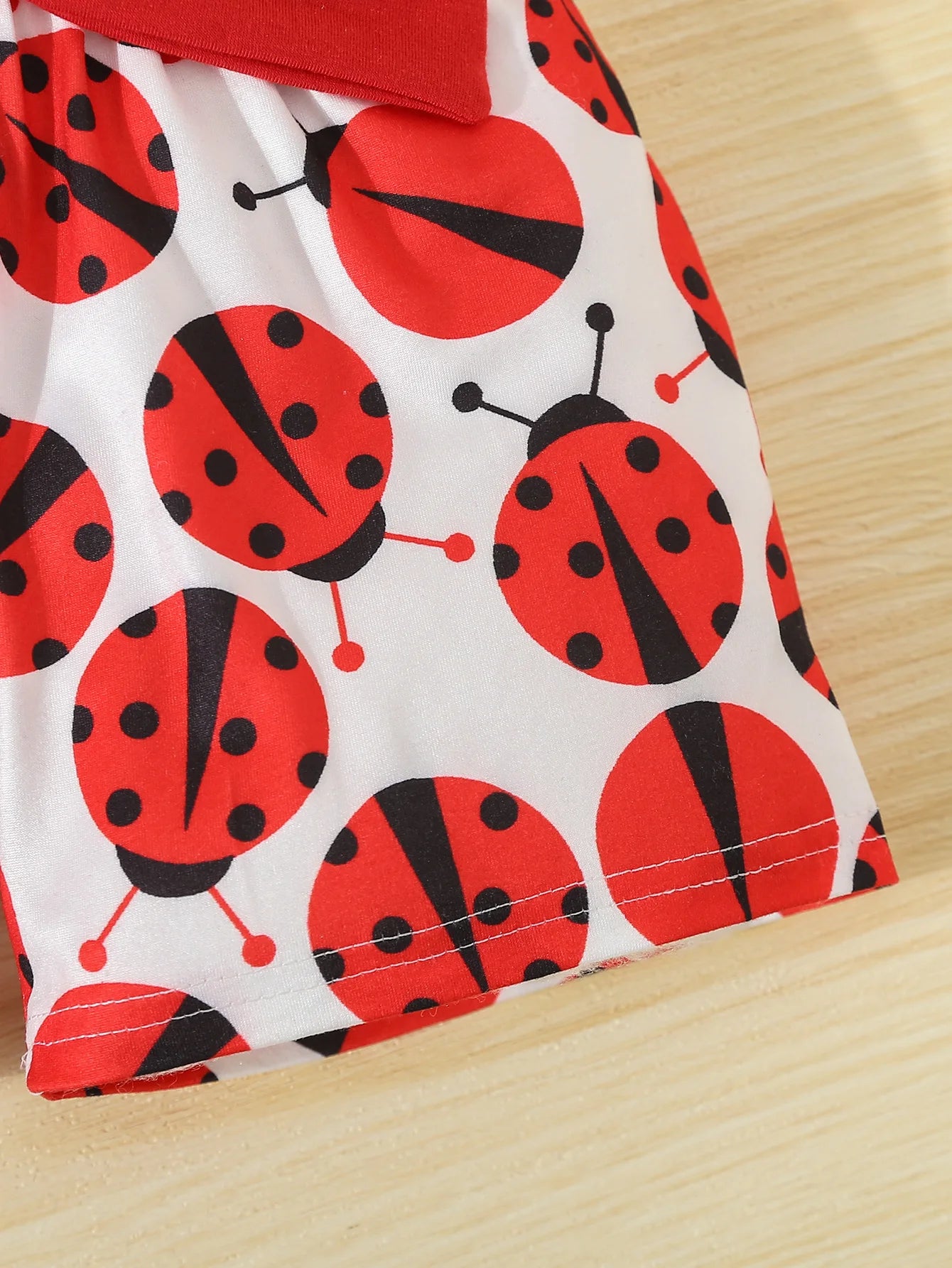Ensemble 2 pièces bébé fille Bouni — T-shirt coccinelle et short