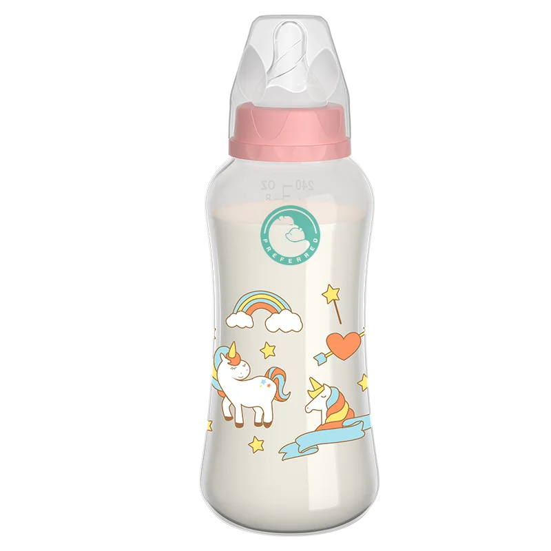 Lot 2 biberons MAMIJOY Mybooni — Anti-chute thermique 150 ml et 240 ml sans BPA
