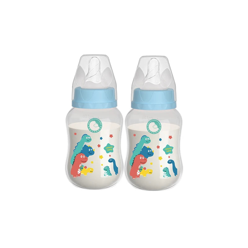 Lot 2 biberons MAMIJOY Mybooni — Anti-chute thermique 150 ml et 240 ml sans BPA