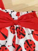 Ensemble 2 pièces bébé fille Bouni — T-shirt coccinelle et short
