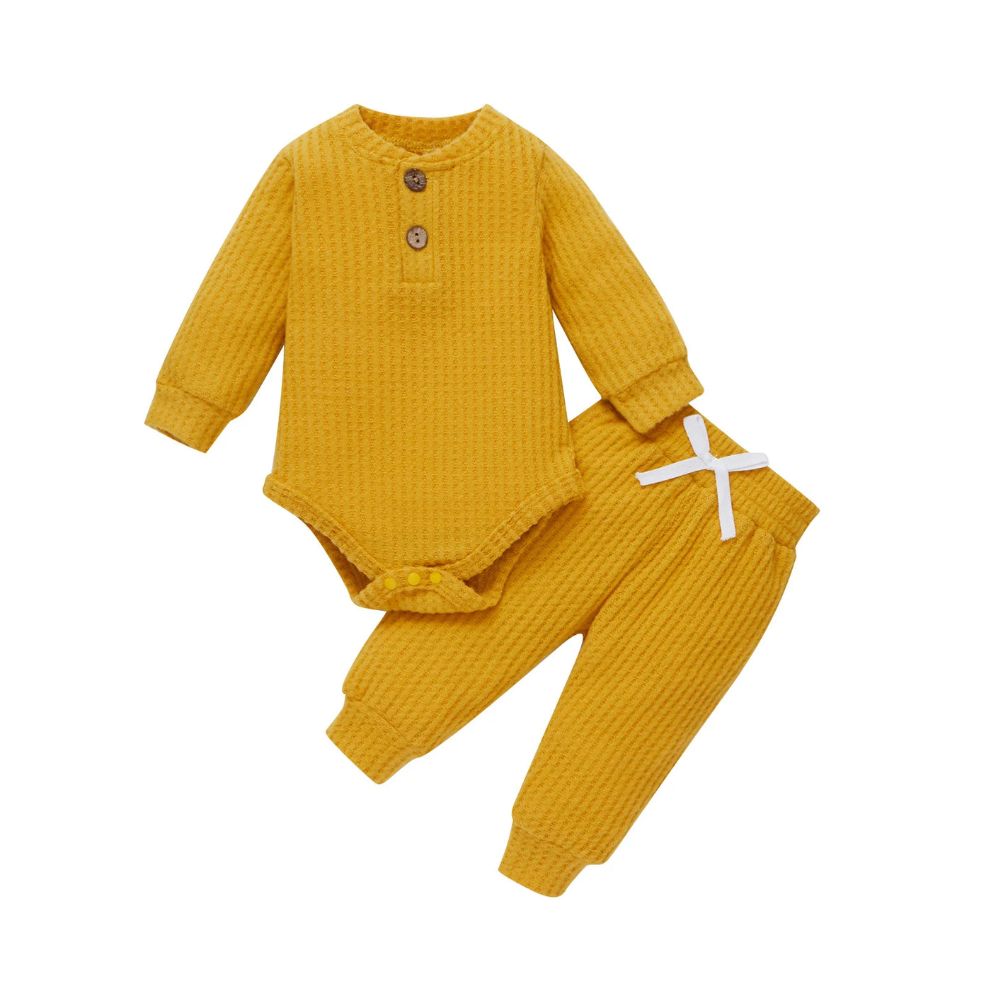 Ensemble 2 pièces bébé Mybooni — Body et pantalon élastique nouveau-né