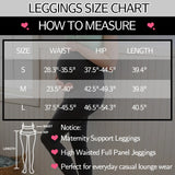 Legging maternité taille haute soutien ventre gainant grossesse