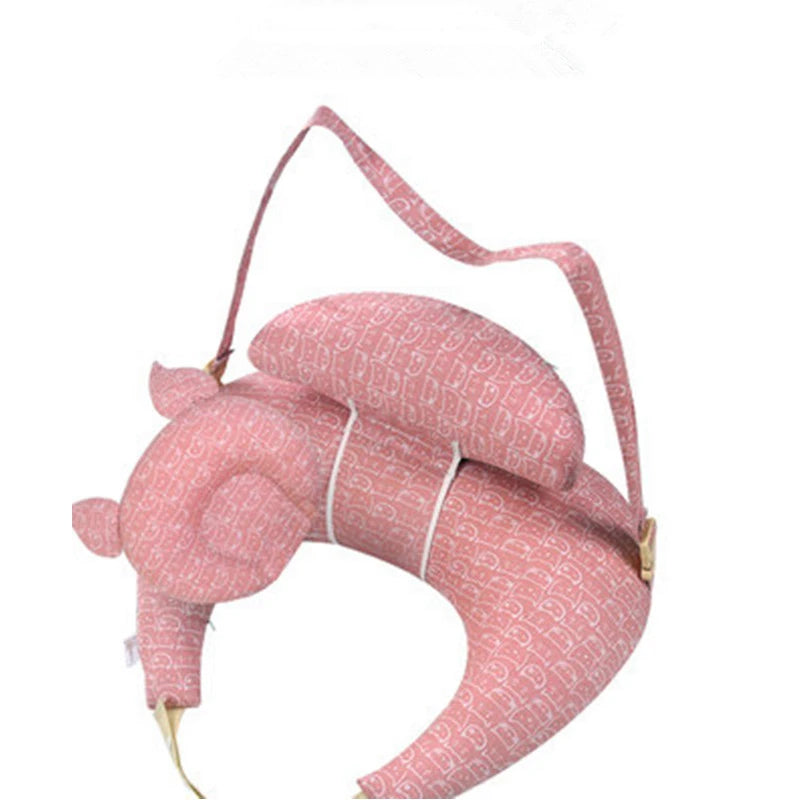 Coussin d'allaitement multifonction Mybooni — Oreiller bébé avec bretelles