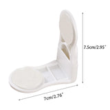 Verrou tiroir bébé sécurité anti-coincement - serrure placard plastique blanc protection enfant