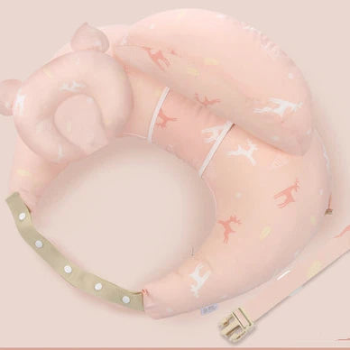 Coussin d'allaitement multifonction Mybooni — Oreiller bébé avec bretelles