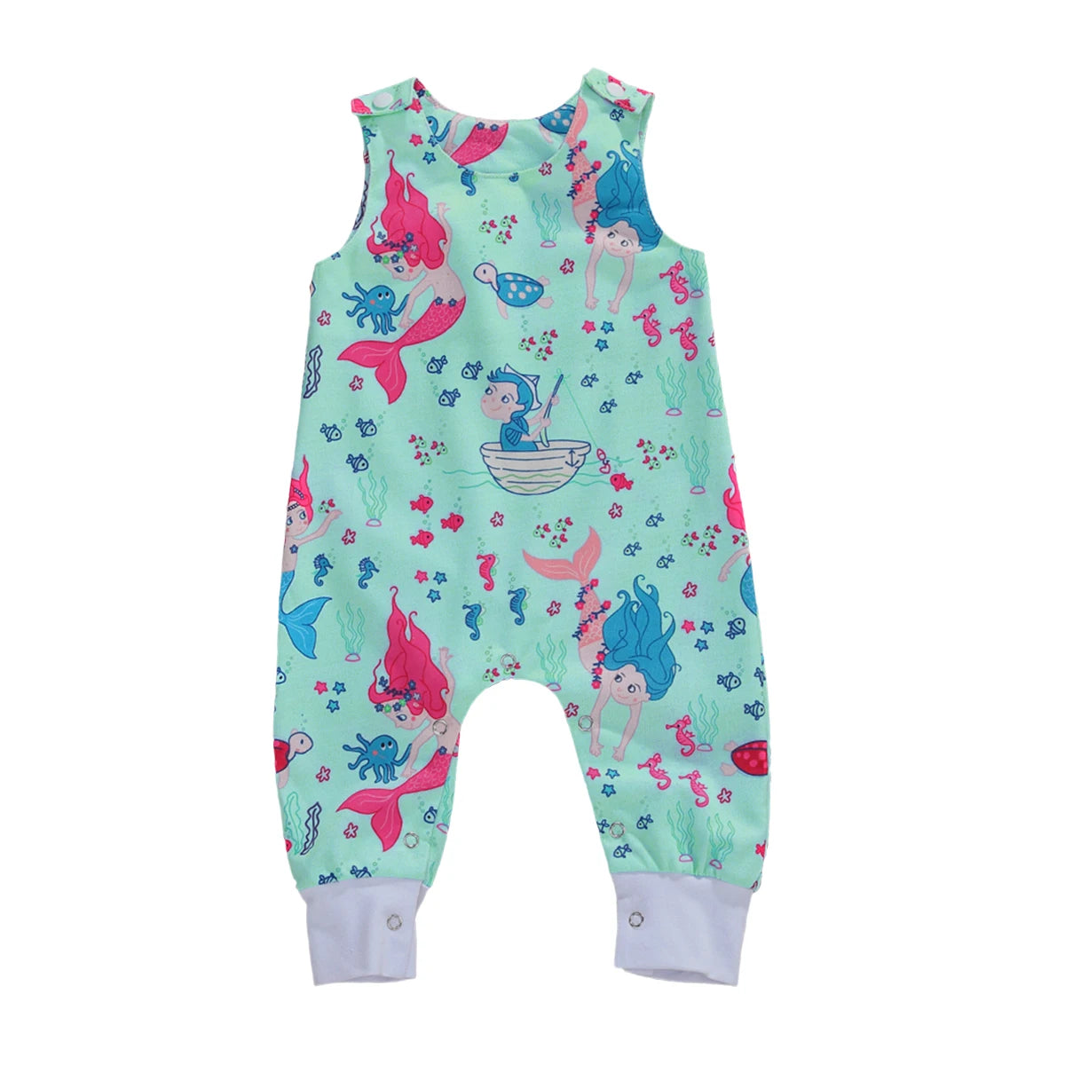 Body sans manches boutonné Mybooni — Garçon et fille coton