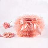 Ensemble tutu tulle bébé fille avec bandeau - culotte Rainbow 2 pièces