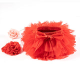 Tutu bloomer bébé fille Mybooni — Jupe arc-en-ciel avec bandeau 2 pièces