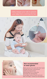 Lime à ongles électrique bébé cartoon - kit manucure pédicure nouveau-né outil soin enfant adulte