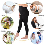 Legging maternité taille haute soutien ventre gainant grossesse