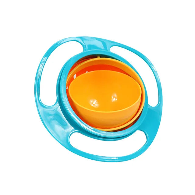 Bol gyroscopique bébé Mybooni — Bol rotatif 360° anti-déversement enfant