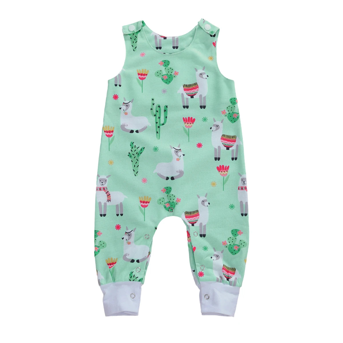 Body bébé sans manches coton été - combinaison boutons nouveau-né Citgeett