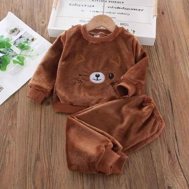 Ensemble sweat capuche bébé Mybooni — Haut et pantalon automne hiver