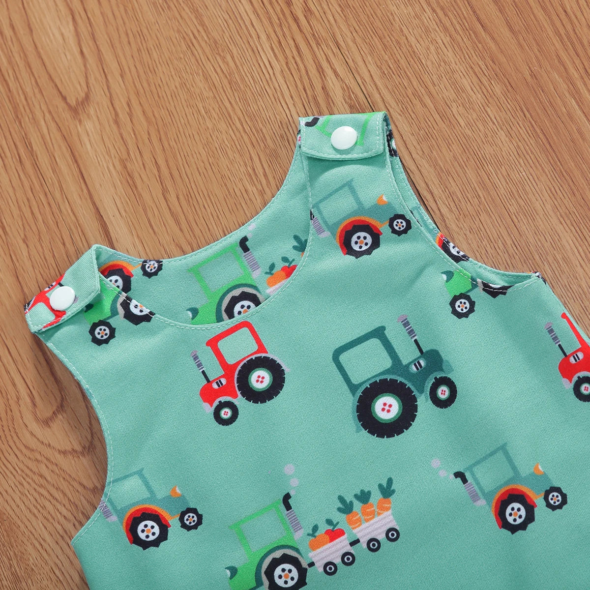 Body sans manches boutonné Mybooni — Garçon et fille coton