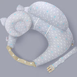Coussin d'allaitement multifonction Mybooni — Oreiller bébé avec bretelles