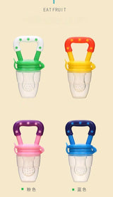Grigri alimentaire silicone bébé - filet suceur fruits frais tétine sécurisée alimentation nourrisson