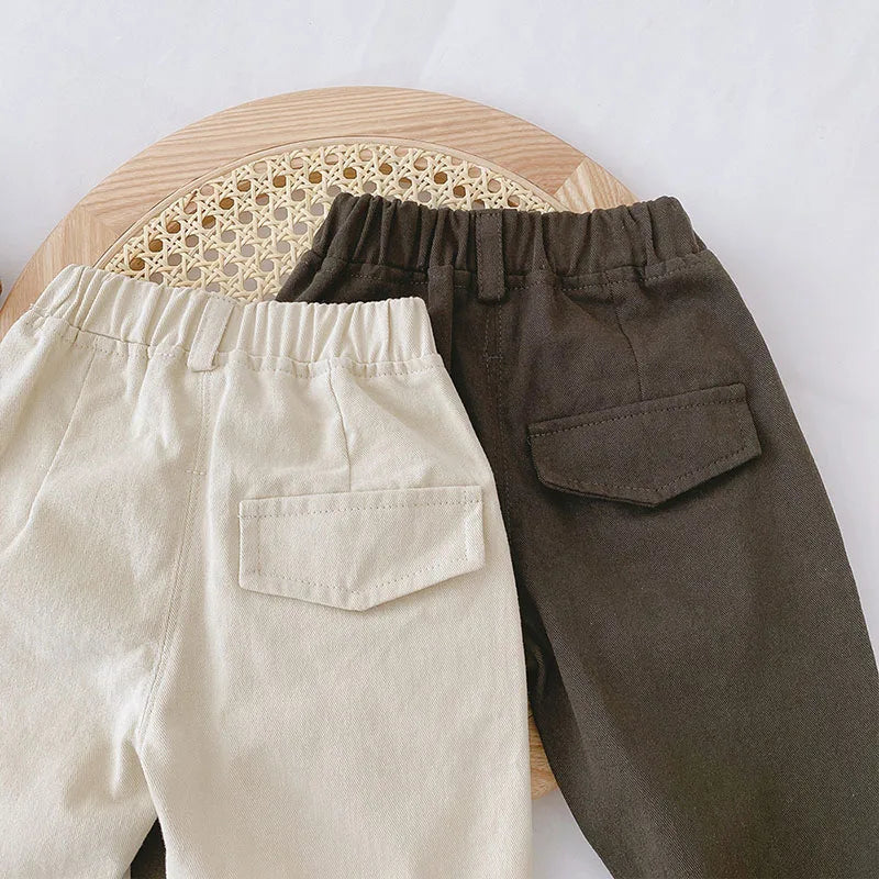 Pantalon droit enfant MILANCEL - jean mode garçon 1-6 ans printemps automne