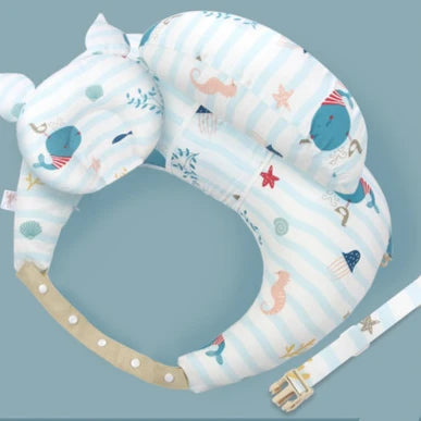 Coussin d'allaitement multifonction Mybooni — Oreiller bébé avec bretelles