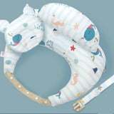 Coussin d'allaitement multifonction Mybooni — Oreiller bébé avec bretelles