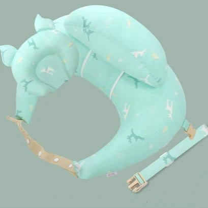 Coussin d'allaitement multifonction Mybooni — Oreiller bébé avec bretelles