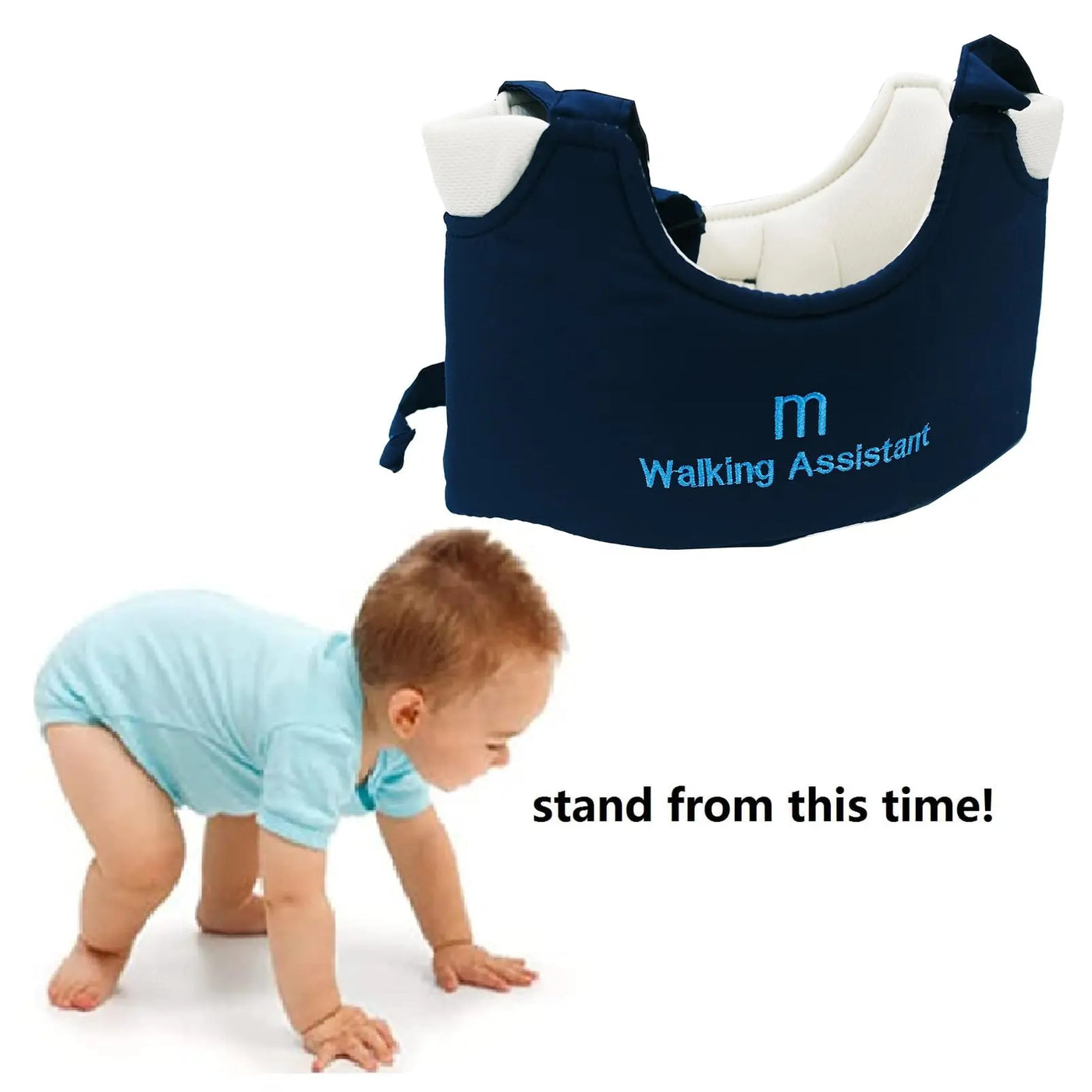 Harnais de marche ajustable Mybooni — Aide apprentissage marche tout-petit