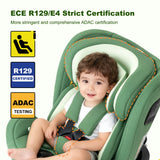 Siège auto enfant ISOFIX réglable 0-12 ans - testé ADAC