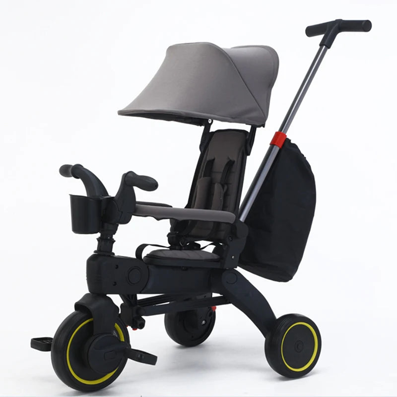 Poussette tricycle pliable Bouni — Ultra-légère 6,8 kg bébé 1-6 ans