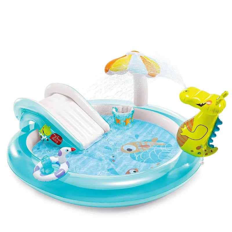 PVC Children's Inflatable Paddling Pool Crocodi — vue complémentaire 13