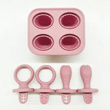 5 anneaux dentition bébé silicone BPA free - porte-aliments fruits légumes forme lapin anti-chute