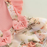 Robe bébé fille manches volantées Mybooni — Imprimé papillons 0-18M