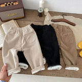 Pantalon droit enfant MILANCEL - jean mode garçon 1-6 ans printemps automne