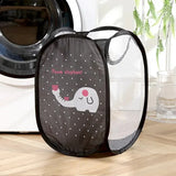 Cartoon Printed Foldable Laundry Basket Nylon M — vue complémentaire 9