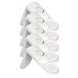 Verrou tiroir bébé sécurité anti-coincement - serrure placard plastique blanc protection enfant