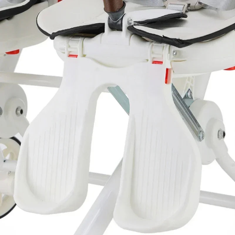 Poussette double légère pliable multifonctionnelle pour jumeaux