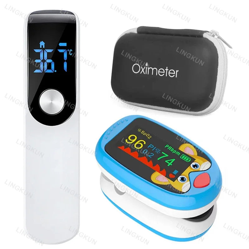 Thermomètre frontal infrarouge USB Mybooni — Écran LCD sans contact