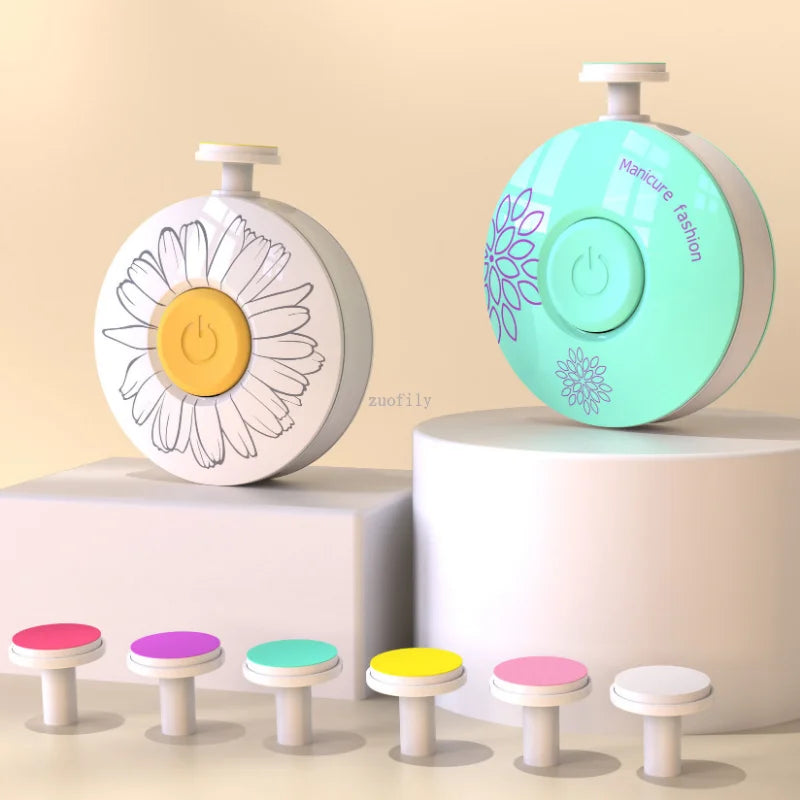 Lime à ongles électrique bébé Mybooni — Set manucure cartoon nourrisson et adulte