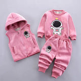 Ensemble sweat capuche bébé Mybooni — Haut et pantalon automne hiver