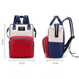 Grand sac maman toile Mybooni — Isotherme multifonction rangement bébé