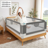 Barrière lit bébé 150/180/200cm - rambarde protection enfant sécurité rail anti-chute lit