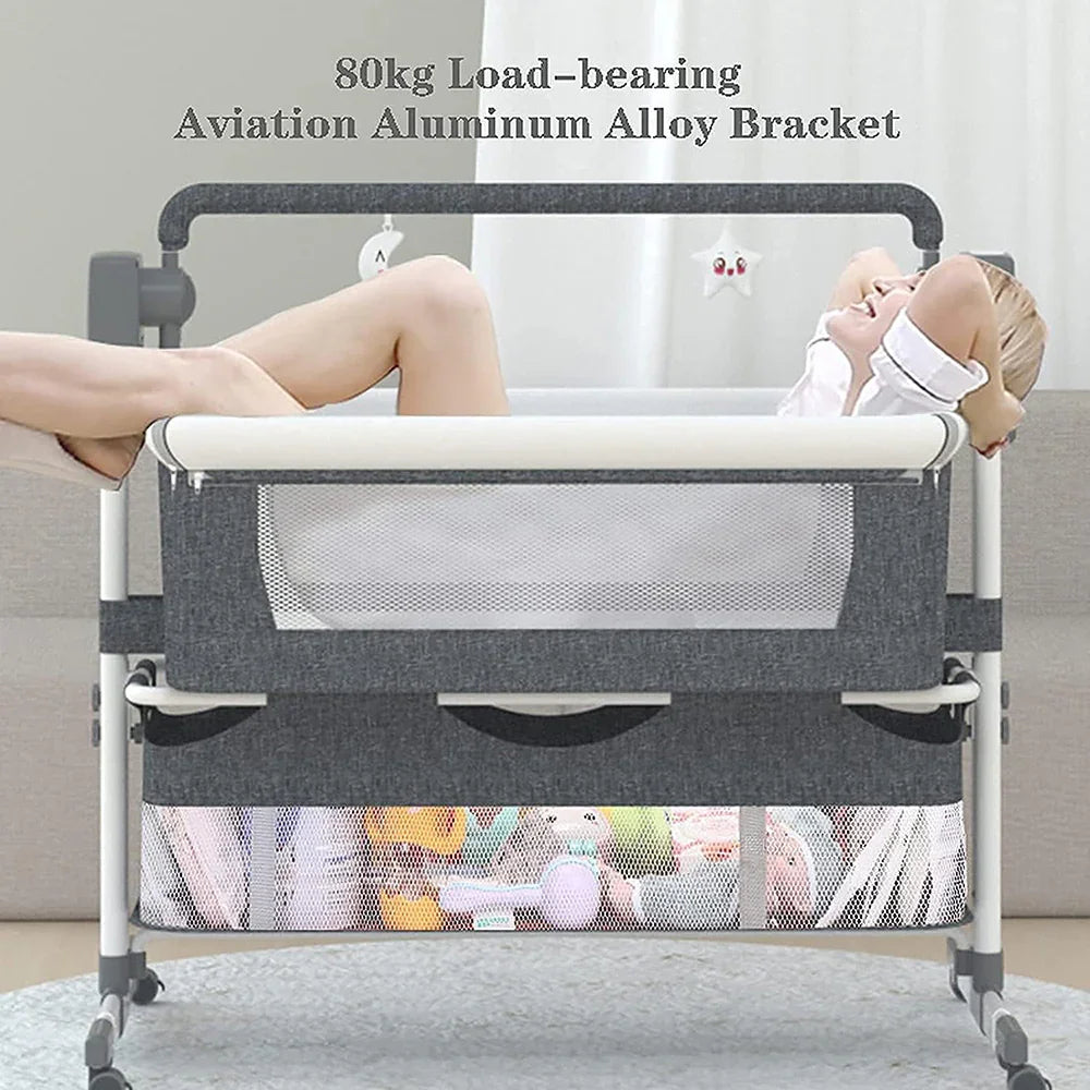 Berceau électrique automatique bébé - couffin oscillant Bluetooth musique télécommande