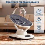 Balancelle électrique bébé Mybooni — Télécommande intelligente technologie 5D musique