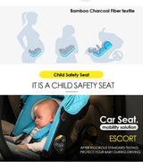 Poussette bébé 4-en-1 Bouni — Nacelle bidirectionnelle, siège pliable et panier