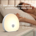 Machine à bruit blanc veilleuse LED Mybooni — Sons relaxants rechargeable bébé