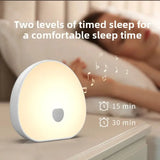 Machine à bruit blanc veilleuse LED Mybooni — Sons relaxants rechargeable bébé