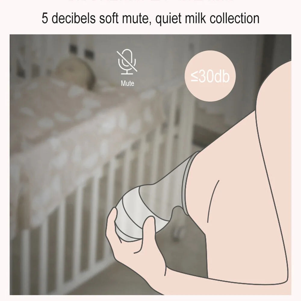Tire-lait manuel silicone Mybooni — Aspirateur lait maternel à une main