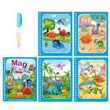 Cahiers coloriage magiques à l'eau Mybooni — Jouet Montessori éducatif 2-4 ans