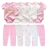 Coffret vêtements bébé 10 pièces Mybooni — Body et pantalon toutes saisons