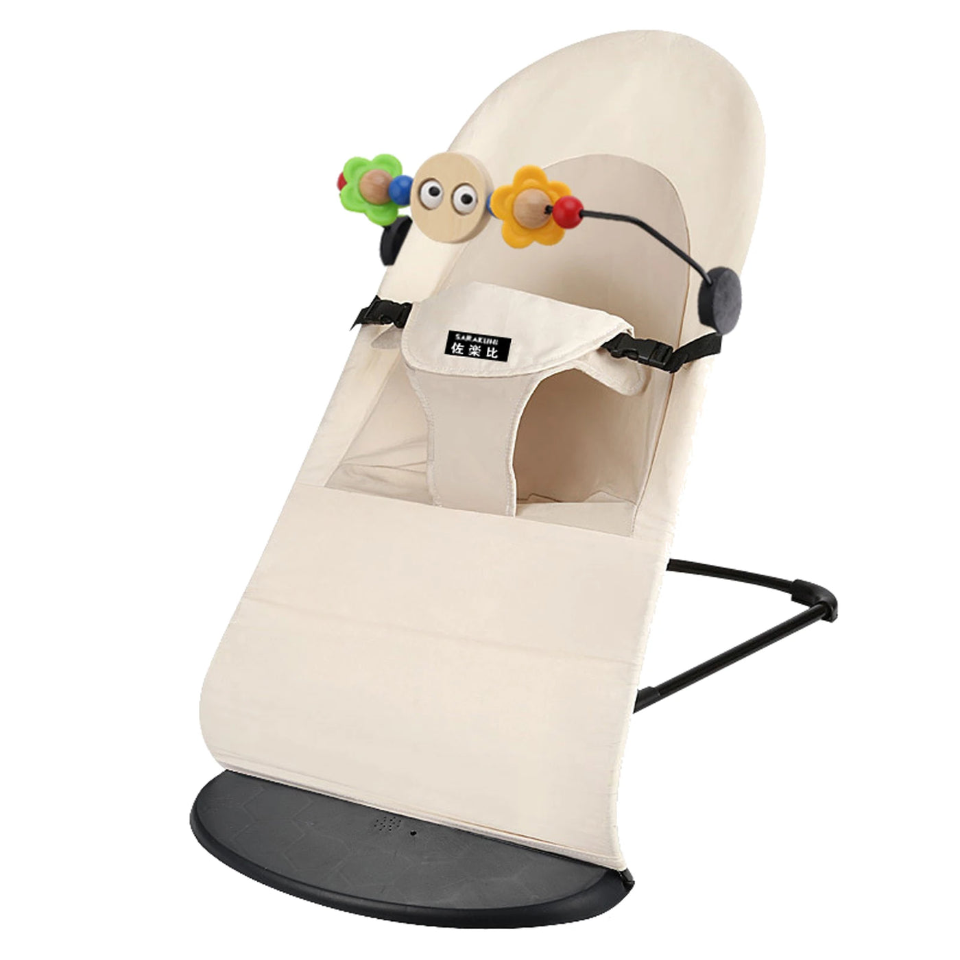 Balancelle bébé électrique automatique - chaise oscillante 5 points avec télécommande