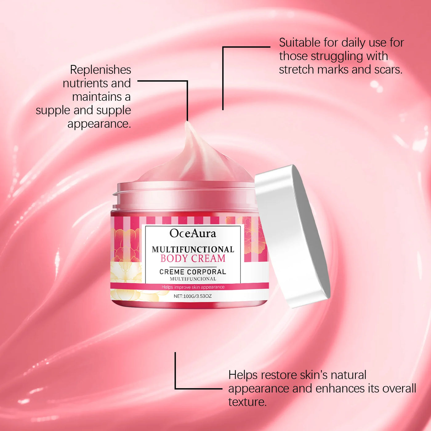 Pregnancy Stretch Mark Cream Smooth Skin Regene — vue complémentaire 3