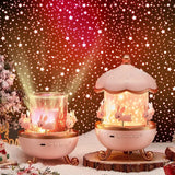Projecteur étoiles rotatif Mybooni — Veilleuse Bluetooth cadeau enfant